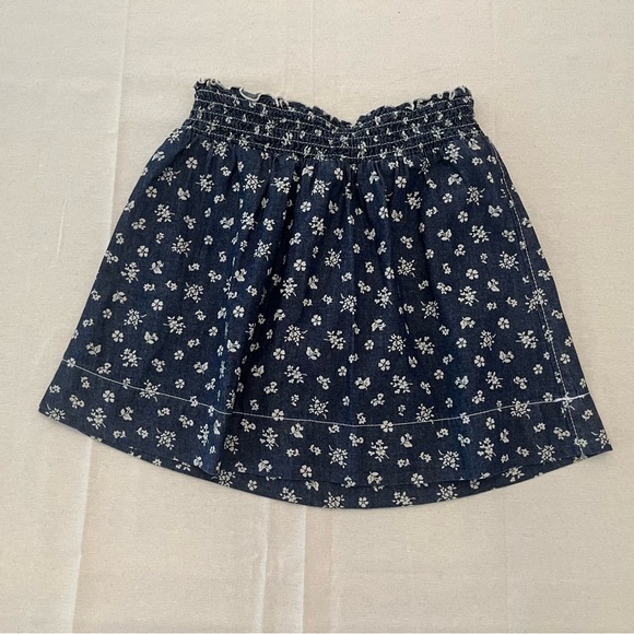 Faded Glory Other - Faded Glory Navy Floral Kids Skirt